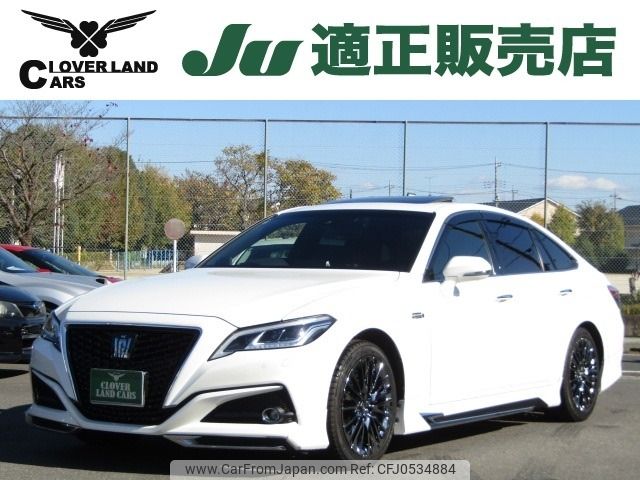 toyota crown 2018 -TOYOTA--Crown 6AA-GWS224--GWS224-1001352---TOYOTA--Crown 6AA-GWS224--GWS224-1001352- image 1