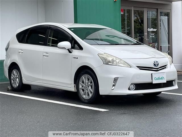 toyota prius-α 2013 -TOYOTA--Prius α DAA-ZVW41W--ZVW41-3223436---TOYOTA--Prius α DAA-ZVW41W--ZVW41-3223436- image 1