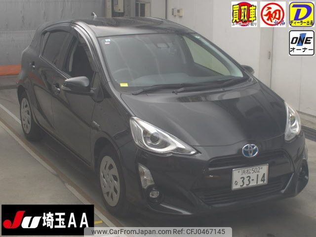 toyota aqua 2017 -TOYOTA 【浜松 502ﾅ3314】--AQUA NHP10-6590865---TOYOTA 【浜松 502ﾅ3314】--AQUA NHP10-6590865- image 1