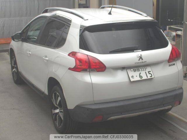 peugeot 2008 2016 -PEUGEOT 【静岡 333ｾ615】--Peugeot 2008 A94HN01-GY010906---PEUGEOT 【静岡 333ｾ615】--Peugeot 2008 A94HN01-GY010906- image 2