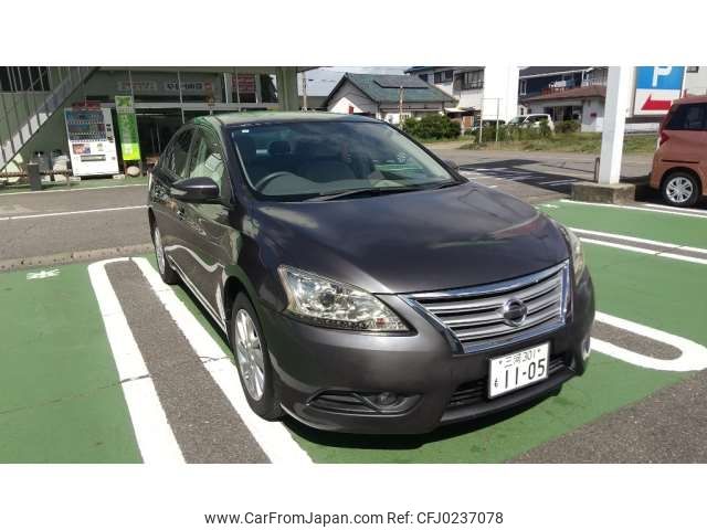 nissan sylphy 2013 -NISSAN 【三河 301ﾓ1105】--SYLPHY DBA-TB17--TB17-009681---NISSAN 【三河 301ﾓ1105】--SYLPHY DBA-TB17--TB17-009681- image 1