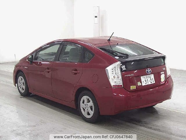 toyota prius 2010 -TOYOTA 【広島 302ﾃ3121】--Prius ZVW30--1240948---TOYOTA 【広島 302ﾃ3121】--Prius ZVW30--1240948- image 2