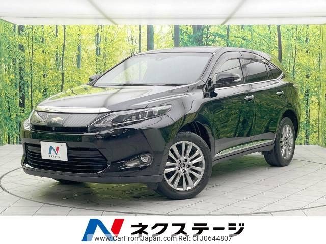 toyota harrier 2016 -TOYOTA--Harrier DBA-ZSU60W--ZSU60-0074355---TOYOTA--Harrier DBA-ZSU60W--ZSU60-0074355- image 1