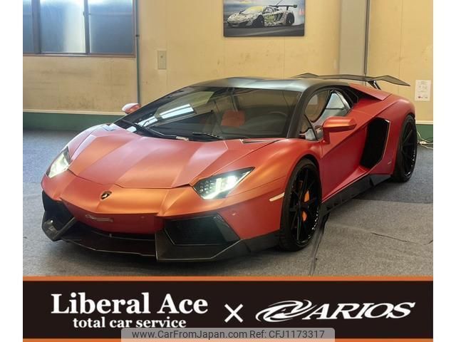 lamborghini aventador 2018 quick_quick_ABA-47L539_ZHWEC1ZD5DLA01524 image 1
