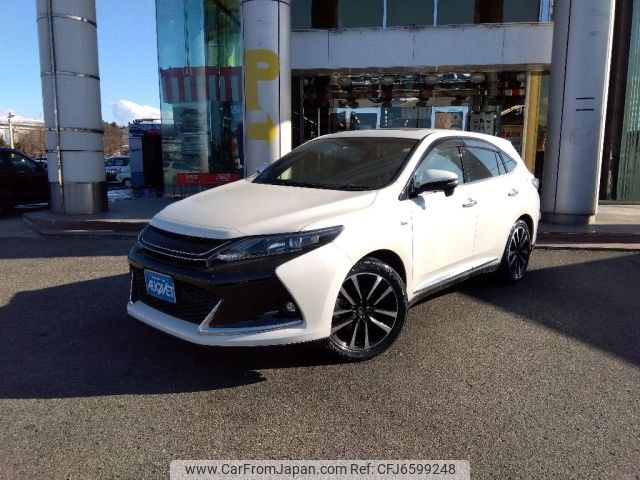 toyota harrier 2016 -TOYOTA--Harrier DBA-ZSU65W--ZSU65-0019446---TOYOTA--Harrier DBA-ZSU65W--ZSU65-0019446- image 1