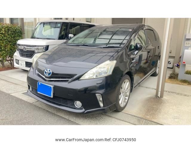 toyota prius-α 2012 -TOYOTA--Prius α DAA-ZVW41W--ZVW41-3142662---TOYOTA--Prius α DAA-ZVW41W--ZVW41-3142662- image 2