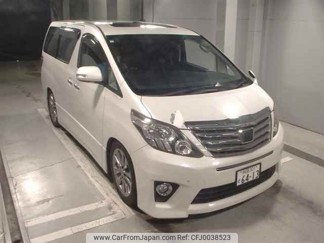 toyota alphard 2008 -TOYOTA 【秋田 301ｾ6413】--Alphard GGH20W-8015787---TOYOTA 【秋田 301ｾ6413】--Alphard GGH20W-8015787- image 1