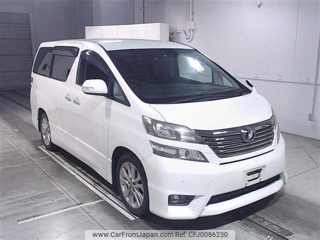 toyota vellfire 2009 -TOYOTA--Vellfire ANH20W--8069505---TOYOTA--Vellfire ANH20W--8069505- image 1