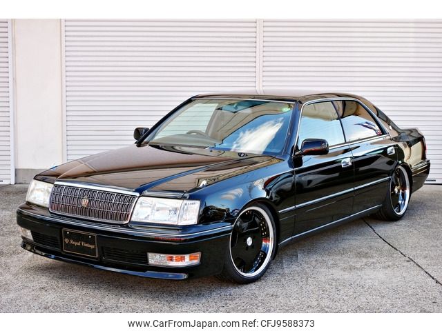 くらうん③ 1998 Toyota Crown GF-JZS155 2WD - Car Price $10,579