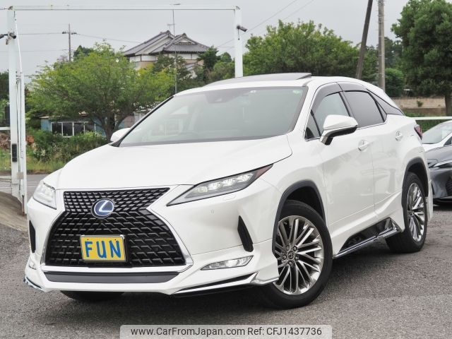 lexus rx 2022 -LEXUS--Lexus RX 6AA-GYL25W--GYL25-0027758---LEXUS--Lexus RX 6AA-GYL25W--GYL25-0027758- image 1