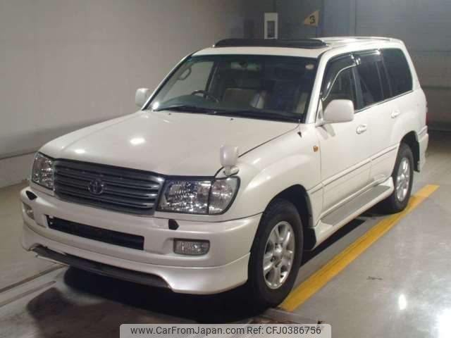 toyota land-cruiser-wagon 2004 -TOYOTA--Land Cruiser Wagon GH-UZJ100W--UZJ100-0151592---TOYOTA--Land Cruiser Wagon GH-UZJ100W--UZJ100-0151592- image 1