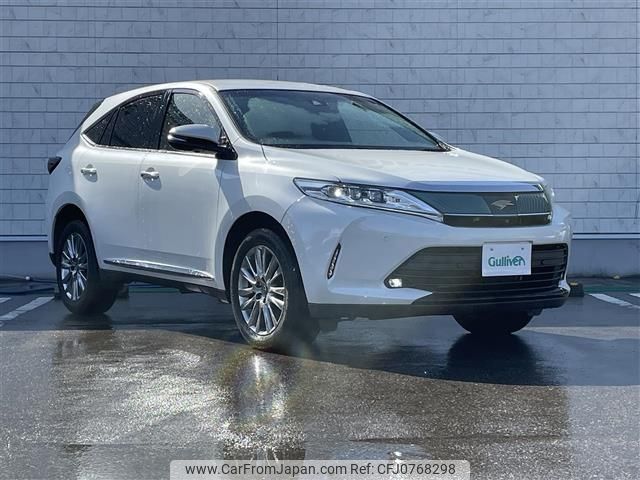 toyota harrier 2017 -TOYOTA--Harrier DBA-ZSU65W--ZSU65-0027239---TOYOTA--Harrier DBA-ZSU65W--ZSU65-0027239- image 1