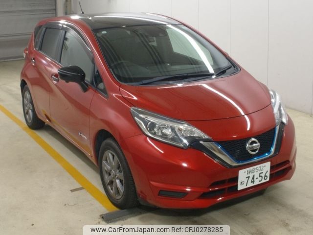 nissan note 2019 -NISSAN 【静岡 502ﾈ7456】--Note SNE12-006183---NISSAN 【静岡 502ﾈ7456】--Note SNE12-006183- image 1