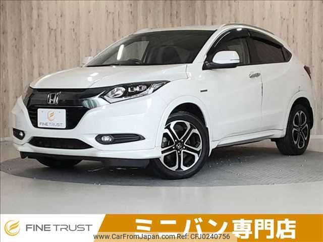 honda vezel 2014 -HONDA--VEZEL DAA-RU3--RU3-1033220---HONDA--VEZEL DAA-RU3--RU3-1033220- image 1