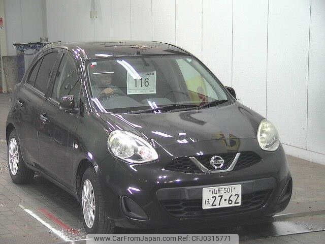 nissan march 2018 -NISSAN 【山形 501ﾎ2762】--March K13-077938---NISSAN 【山形 501ﾎ2762】--March K13-077938- image 1