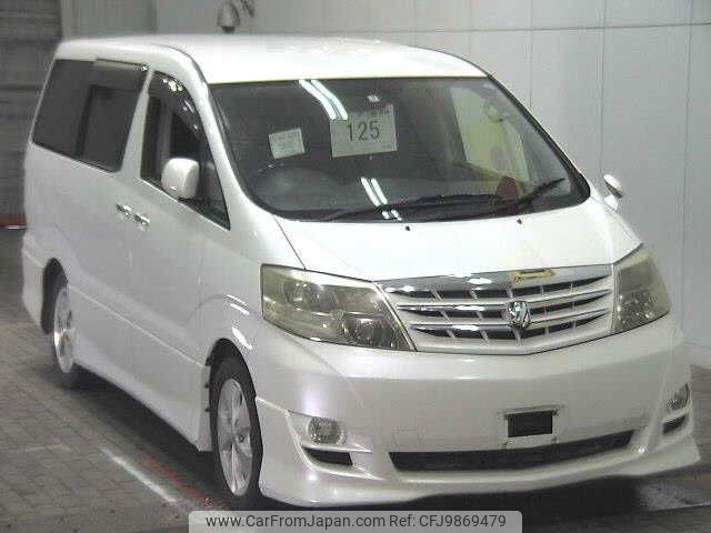 toyota alphard 2007 -TOYOTA--Alphard ANH10W-0180625---TOYOTA--Alphard ANH10W-0180625- image 1