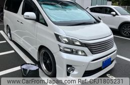 toyota vellfire 2012 CFJ1805231