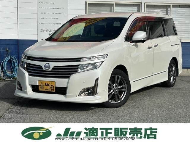 nissan elgrand 2013 quick_quick_DBA-TE52_TE52-050255 image 1