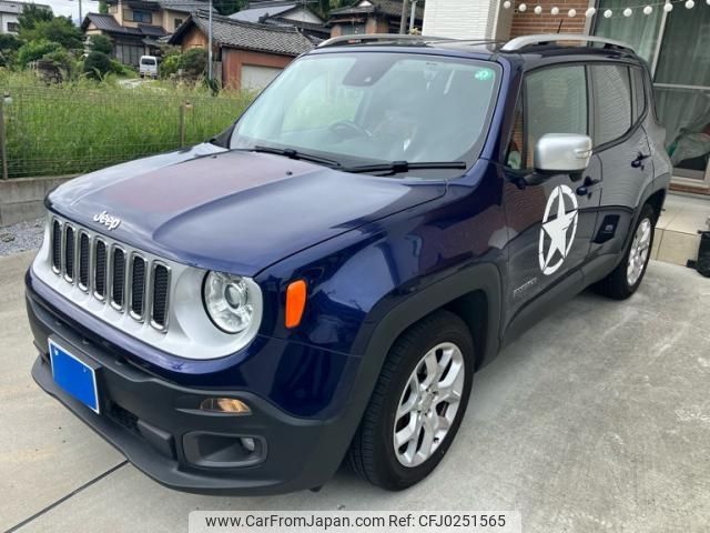 jeep renegade 2016 -CHRYSLER--Jeep Renegade ABA-BU14--1C4BU0000GPD87453---CHRYSLER--Jeep Renegade ABA-BU14--1C4BU0000GPD87453- image 1