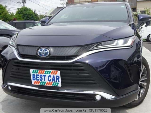 toyota harrier 2022 -TOYOTA--Harrier AXUH80--AXUH80-0048641---TOYOTA--Harrier AXUH80--AXUH80-0048641- image 1