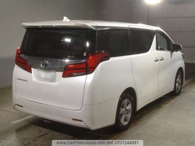 toyota alphard 2021 -TOYOTA 【名古屋 368ｾ 223】--Alphard 3BA-AGH30W--AGH30-0394625---TOYOTA 【名古屋 368ｾ 223】--Alphard 3BA-AGH30W--AGH30-0394625- image 2