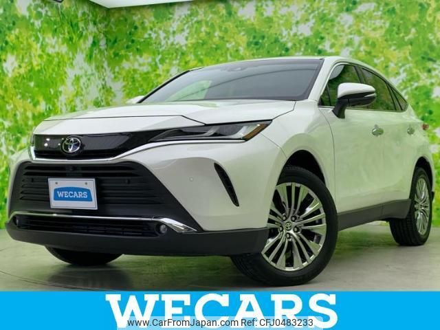 toyota harrier 2021 quick_quick_6BA-MXUA80_MXUA80-0063138 image 1