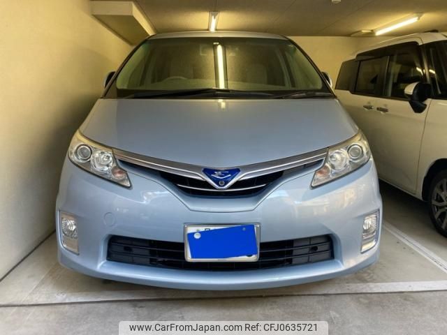 toyota estima-hybrid 2010 -TOYOTA--Estima Hybrid DAA-AHR20W--AHR20-7043858---TOYOTA--Estima Hybrid DAA-AHR20W--AHR20-7043858- image 1