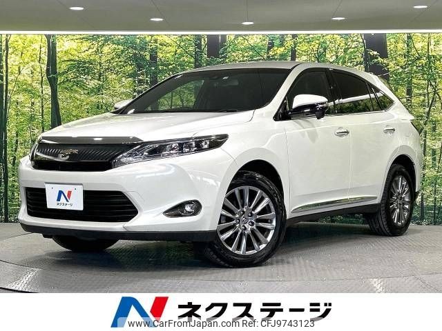 toyota harrier 2014 -TOYOTA--Harrier DBA-ZSU60W--ZSU60-0016450---TOYOTA--Harrier DBA-ZSU60W--ZSU60-0016450- image 1