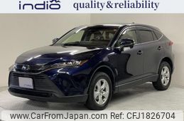 toyota harrier 2022 CFJ1826704