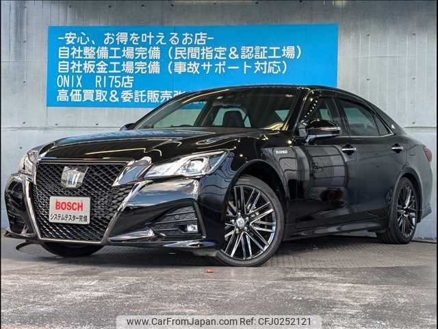 toyota crown 2017 -TOYOTA--Crown DAA-AWS210--AWS210-6131527---TOYOTA--Crown DAA-AWS210--AWS210-6131527- image 1