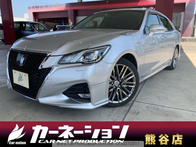 toyota crown 2017 -TOYOTA--Crown DAA-AWS210--AWS210-6131649---TOYOTA--Crown DAA-AWS210--AWS210-6131649- image 1