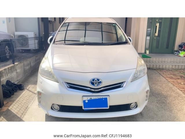 toyota prius-α 2013 -TOYOTA--Prius α DAA-ZVW41W--ZVW41-3322711---TOYOTA--Prius α DAA-ZVW41W--ZVW41-3322711- image 2