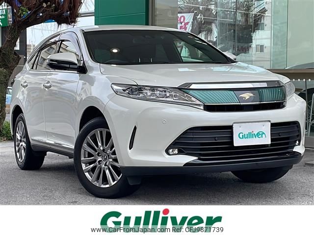 toyota harrier 2017 -TOYOTA--Harrier DBA-ZSU60W--ZSU60-0129586---TOYOTA--Harrier DBA-ZSU60W--ZSU60-0129586- image 1