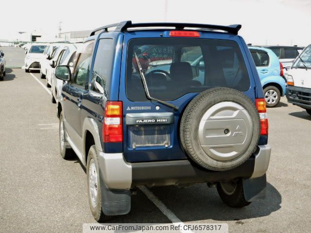 mitsubishi pajero-mini 2002 No.13220 image 2