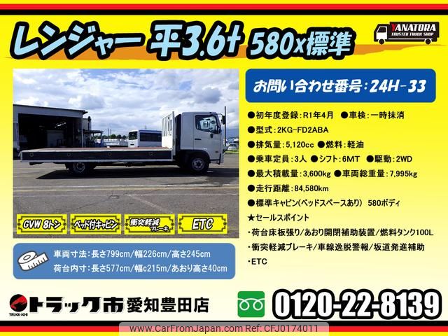 hino ranger 2019 GOO_NET_EXCHANGE_0206393A30240903W003 image 2