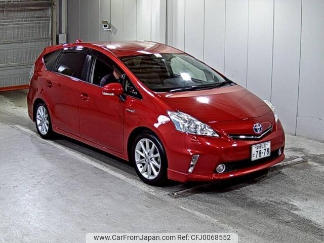 toyota prius-α 2013 -TOYOTA 【愛媛 337と7878】--Prius α ZVW41W-3321002---TOYOTA 【愛媛 337と7878】--Prius α ZVW41W-3321002- image 1