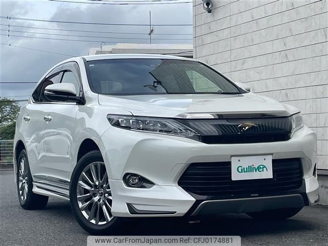 toyota harrier 2017 -TOYOTA--Harrier DBA-ZSU60W--ZSU60-0110365---TOYOTA--Harrier DBA-ZSU60W--ZSU60-0110365- image 1