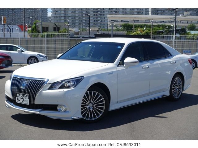 toyota crown-majesta 2015 -TOYOTA--Crown Majesta DAA-GWS214--GWS214-6008139---TOYOTA--Crown Majesta DAA-GWS214--GWS214-6008139- image 1