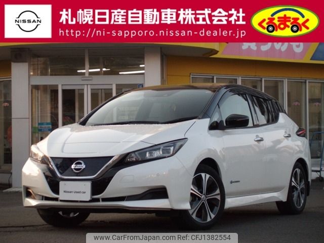 nissan leaf 2018 -NISSAN--Leaf ZAA-ZE1--ZE1-028584---NISSAN--Leaf ZAA-ZE1--ZE1-028584- image 1