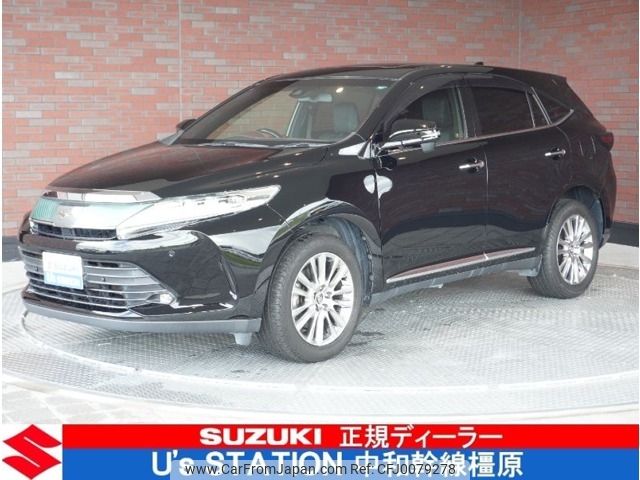 toyota harrier 2019 -TOYOTA--Harrier DBA-ZSU60W--ZSU60-0169196---TOYOTA--Harrier DBA-ZSU60W--ZSU60-0169196- image 1