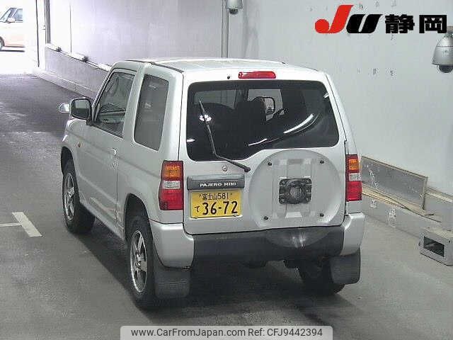 mitsubishi pajero-mini 2001 -MITSUBISHI 【富士山 581ﾃ3672】--Pajero mini H58A--H58A-0208111---MITSUBISHI 【富士山 581ﾃ3672】--Pajero mini H58A--H58A-0208111- image 2