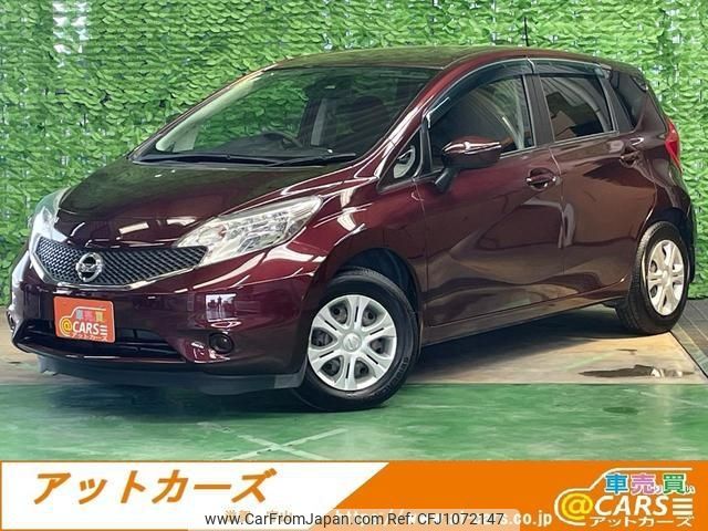 nissan note 2016 -NISSAN 【名変中 】--Note E12--445505---NISSAN 【名変中 】--Note E12--445505- image 1