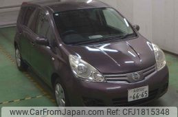 nissan note 2009 CFJ1815348