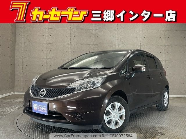 nissan note 2016 -NISSAN--Note DBA-E12--E12-497056---NISSAN--Note DBA-E12--E12-497056- image 1