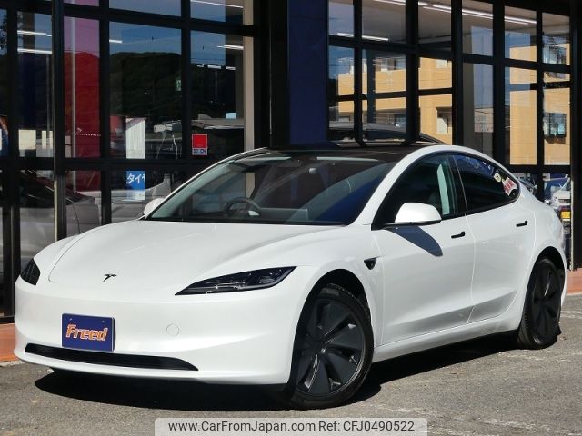 tesla-motors model-3 2024 -TESLA--ﾃｽﾗﾓﾃﾞﾙ3 ZAA-3L23T--LRW3F7EK1RC121***---TESLA--ﾃｽﾗﾓﾃﾞﾙ3 ZAA-3L23T--LRW3F7EK1RC121***- image 1