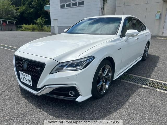 toyota crown-hybrid 2018 GOO_JP_700070896330240913009 image 1