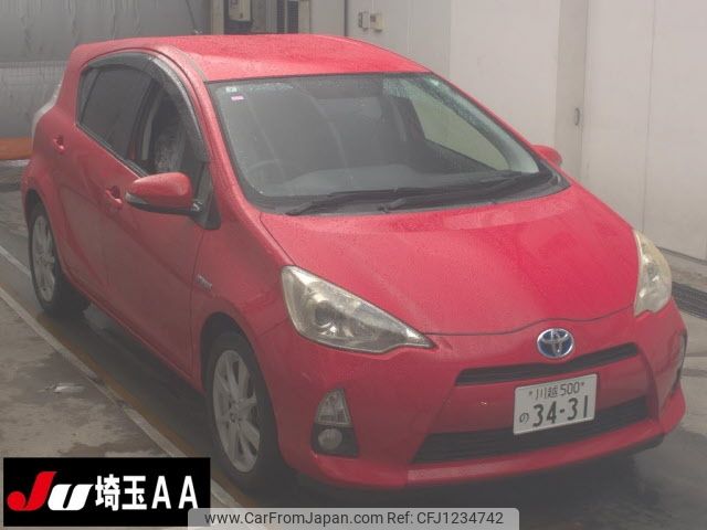 toyota aqua 2013 -TOYOTA 【川越 500ﾉ3431】--AQUA NHP10-2227246---TOYOTA 【川越 500ﾉ3431】--AQUA NHP10-2227246- image 1