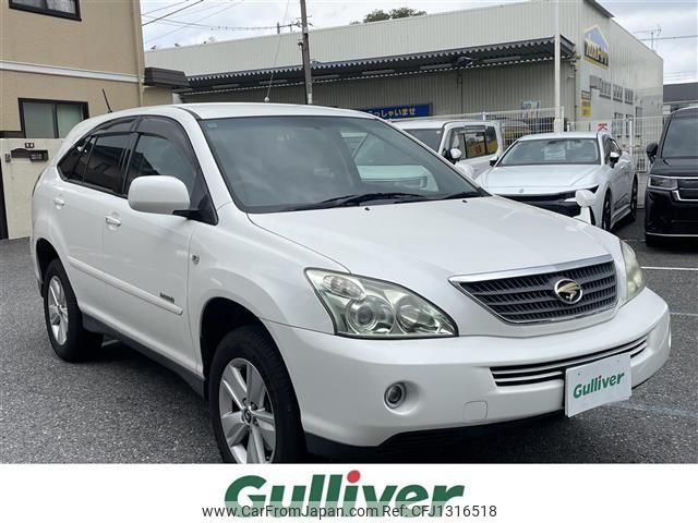 toyota harrier 2006 -TOYOTA--Harrier DAA-MHU38W--MHU38-2010182---TOYOTA--Harrier DAA-MHU38W--MHU38-2010182- image 1
