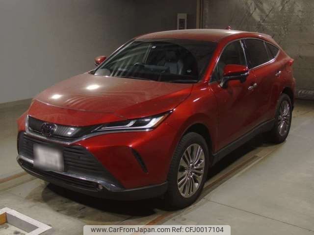 toyota harrier 2022 -TOYOTA--Harrier 6BA-MXUA80--MXUA80-0072264---TOYOTA--Harrier 6BA-MXUA80--MXUA80-0072264- image 1