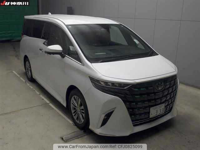 toyota alphard 2024 -TOYOTA 【伊豆 308ﾁ333】--Alphard AGH40W--4003711---TOYOTA 【伊豆 308ﾁ333】--Alphard AGH40W--4003711- image 1